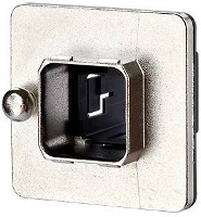 Metz Connect E DAT Industry IP67 V14 14010833C0MC Behuizing, inbouw Zilver 1 stuk(s)
