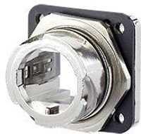 Metz Connect Industry IP67 V1 1401013300ME Behuizing, inbouw Zilver 1 stuk(s)