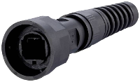 Metz Connect METZ CONNECT Industry IP67 V1 stekkerbehuizing 1401025002KE Wartelbehuizing Zwart 1 stuk(s)