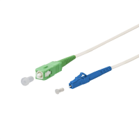 METZ CONNECT OpDAT glasvezelkabel, SC S APC/LC S OS2, 2 m
