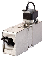 Metz Connect RJ45 Netwerk Adapter CAT 7a [1x RJ45 bus   1x RJ45 bus] 0 mm Zilver