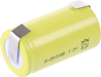Mexcel D5000B Speciale oplaadbare batterij D (mono) U soldeerlip, Flat top NiCd 1.2 V 5000 mAh