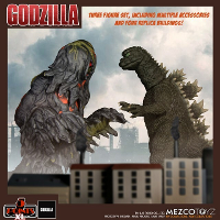 Mezco Toys Godzilla: 5 Points XL   Godzilla vs Hedo