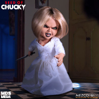 Mezco Toys Seed of Chucky: Mega Scale Talking Tiffany 15 inch Action Figure speelfiguur