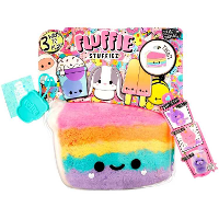 MGA Entertainment Fluffie Stuffiez   kleine knuffel Taart/Pizza pluchenspeelgoed