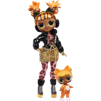 MGA Entertainment L.O.L. Surprise! O.M.G. Winter Chill   Missy Meow & Baby Cat pop