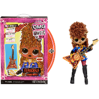 MGA Entertainment L.O.L. Surprise! OMG Remix Rock   Ferocious and Bass Guitar pop