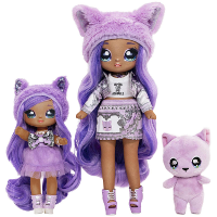 MGA Entertainment Na! Na! Na! Family Surprise   Lavender Kitty Family pop
