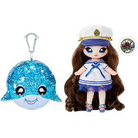 MGA Entertainment Na! Na! Na! Surprise 2 in 1 Sparkle Series 1 Fashion Doll   Sailor Blu pop