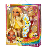 MGA Entertainment Rainbow High Slime Kit & Pet   Sunny pop