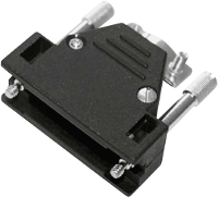 MH Connectors 2801 0102 01 2801 0102 01 D sub behuizing Aantal polen: 9 Kunststof 180 ° Zwart 1 stuk(s)