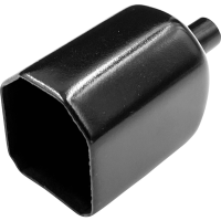 MH Connectors DIP IEC6L BK Isolatiehuls Zwart 1 stuk(s)