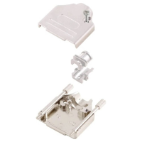 MH Connectors DTZK37 RA HI K D sub behuizing Aantal polen: 37 Zinkspuitgiet, vernikkeld 180 ° Silver 1 stuk(s)