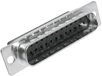 MH Connectors MHDBC25 SP 2101 0190 03 D sub male connector 180 ° Aantal polen: 25 Crimpen 1 stuk(s)