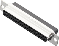 MH Connectors MHDBC37 SS 2101 0190 14 D sub female connector 180 ° Aantal polen: 37 Crimpen 1 stuk(s)