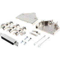 MH Connectors MHDM25 HD44FS K D sub male connectorset 180 ° Aantal polen: 25 Soldeerkelk 1 stuk(s)