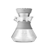 MHW 3BOMBER Aroma Koffieserver 500ml Geurbehoudende Koffiepot Pour Over Deelpot Hoge Borosilicaatglas Koffiepot