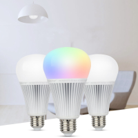 Miboxer FUTD04 9W DMX512 RGB + CCT E27 Slimme lamp 2.4G APP Spraakbesturing LED lamp AC100 240V