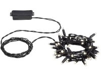 Micro Lichtketting 0.96 W Warm Wit Paulmann 94167 Zwart