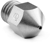 Micro Swiss micro Swiss mondstuk MK8 MakerBot 0,6 mm MK8 Plated Wear Resistant Nozzle M2549 06