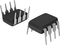 Broadcom Optocoupler gatedriver HCPL J312 000E DIP 8 Push Pull/Totempaal AC, DC