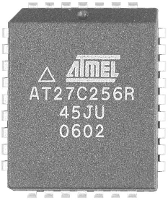 Microchip Technology AT27C512R 45JU Geheugen IC PLCC 32 PROM 0.512 MBit 64 K x 8 Tube