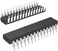 Microchip Technology PIC16F876 20/SP Embedded microcontroller SPDIP 28 8 Bit 20 MHz Aantal I/Os 22