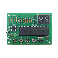 Microcontroller Teller Kit STC90C52 NE555 Timer LED Display 5V 6V DIY Electronica Kit Nauwkeurige Telcircuit Volledige C
