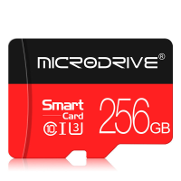 MicroDrive 256G TF Geheugenkaart Klasse 10 Hoge Snelheid Micro SD Kaart Flash Kaart Slimme Kaart voor Rij Recorder Telef