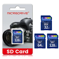 Microdrive Class10 Hoge Snelheid SD Geheugenkaart 128G/64G SD Kaart Flash Kaart Slimme Kaart voor Camera Dashcam Laptop