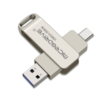 Microdrive MDTU21 256GB USB3.0 & USB C Flash Drive Hoge Snelheid Dual interface Mini Draagbare Geheugen U Disk voor Tele