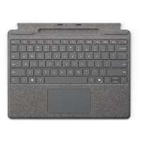 Microsoft Surface Pro Keyboard met pen opslag, Platina toetsenbord