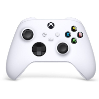 Microsoft Xbox Wireless Controller   Robot White gamepad