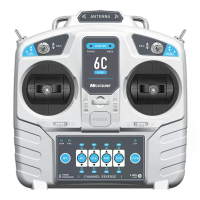 Microzone MC6C Mini 2.4GHz 6CH Afstandsbediening met MC7RE V2 Zender voor RC vliegtuig Model Vastevleugel FPV Racer Dron