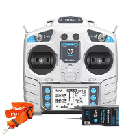 MicroZone MC7 C7 MINI 2,4GHz 8CH Radiotrasmittof met MC8RE V2 Ontvanger voof RC Vliegtuig FPV Racer Drone Multirotofheli