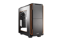 Midi tower Gaming behuizing BeQuiet Silent Base 600 Window Oranje, Zwart
