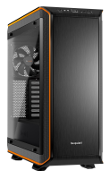 Midi tower PC behuizing, Gaming behuizing BeQuiet Dark Base Pro 900 rev.2 Zwart/oranje Geluidsdemping, Geschikt voor AIO waterkoeling, 3 voorgeÃ¯nstalleerde