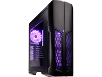 Midi Tower Pc Behuizing Kolink Vault Rgb Zwart 3 Voorgeã¯nstalleerde Led Ventilators, Zijvenster, Geschikt Voor Aio Waterkoeling