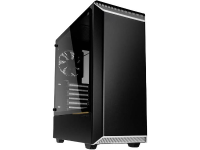 Midi tower PC behuizing Phanteks Eclipse P300 Zwart/wit 1 voorgeÃ¯nstalleerde ventilator, Zijvenster