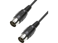 Midi Verbindingskabel [1x Midi Male   1x Midi Male] 2 M Zwart Paccs