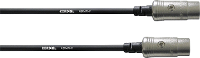 Cordial MIDI Verbindingskabel [1x XLR stekker 5 polig   1x XLR stekker 5 polig] 0.90 M Zwart