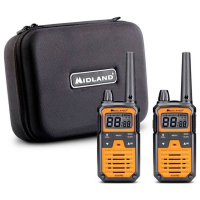 Midland Midland XT70 Pro Kofferset, PMR+LPD, Orange C1465.01 PMR portofoon