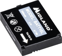 Midland Reserveaccu Akkupack 1800 mAh für Midland BR 180 Funkgeräte C1628