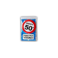 Wenskaart Happy Birthday 50 jaar