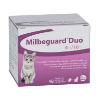Milbeguard (Milbactor) Duo ontworming kat/kitten (0,5   2 kg) 48 tabletten