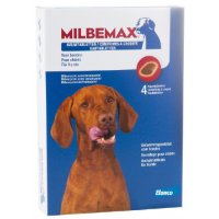 Milbemax Kauwtabletten Grote hond 40 tabletten