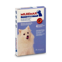 Milbemax Kauwtabletten Kleine honden en puppies 40 tabletten