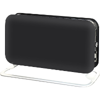 Mill Instant convectorkachel SG2000LED BLACK convector