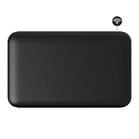 Mill Steel WiFi paneelverwarming PA700WIFI4 Black, 700 Watt convector