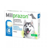 Milprazon Ontwormingsmiddel hond (5 75 kg) 4 tabletten